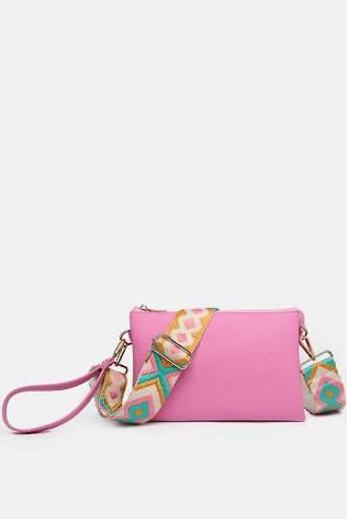 Izzy Crossbody w/ Guitar Strap by Jen & Co.