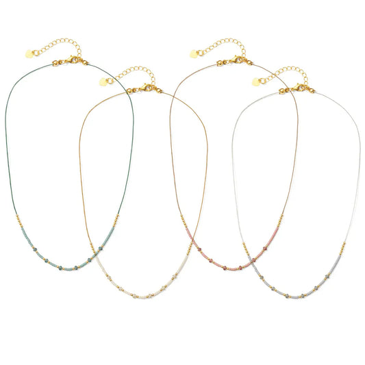 Miyuki String Necklace (More Colors)