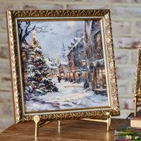 10 X 10 Christmas Town Frame