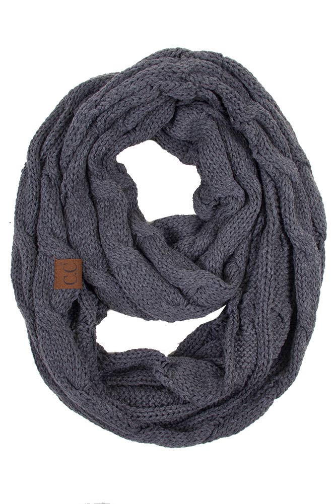 Mustard Knitted Scarf