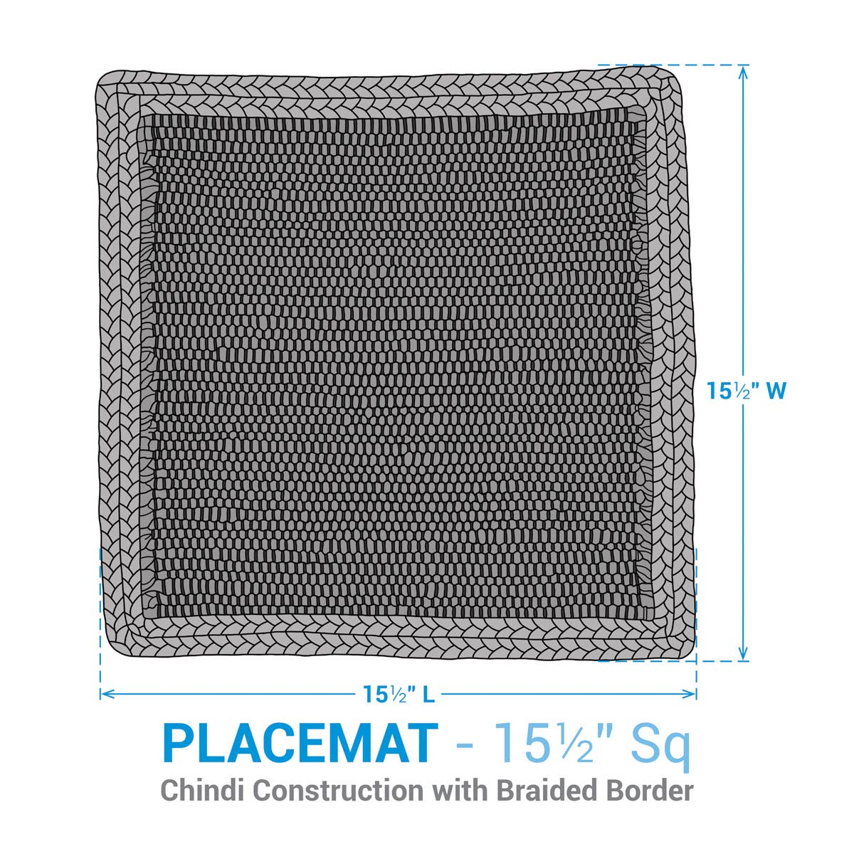 Dune Placemat - Seafoam
