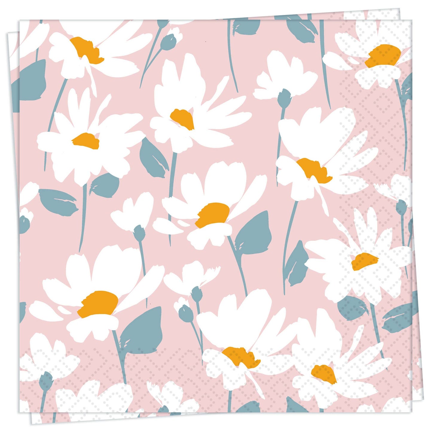 Daisy Bloom Cocktail Napkin