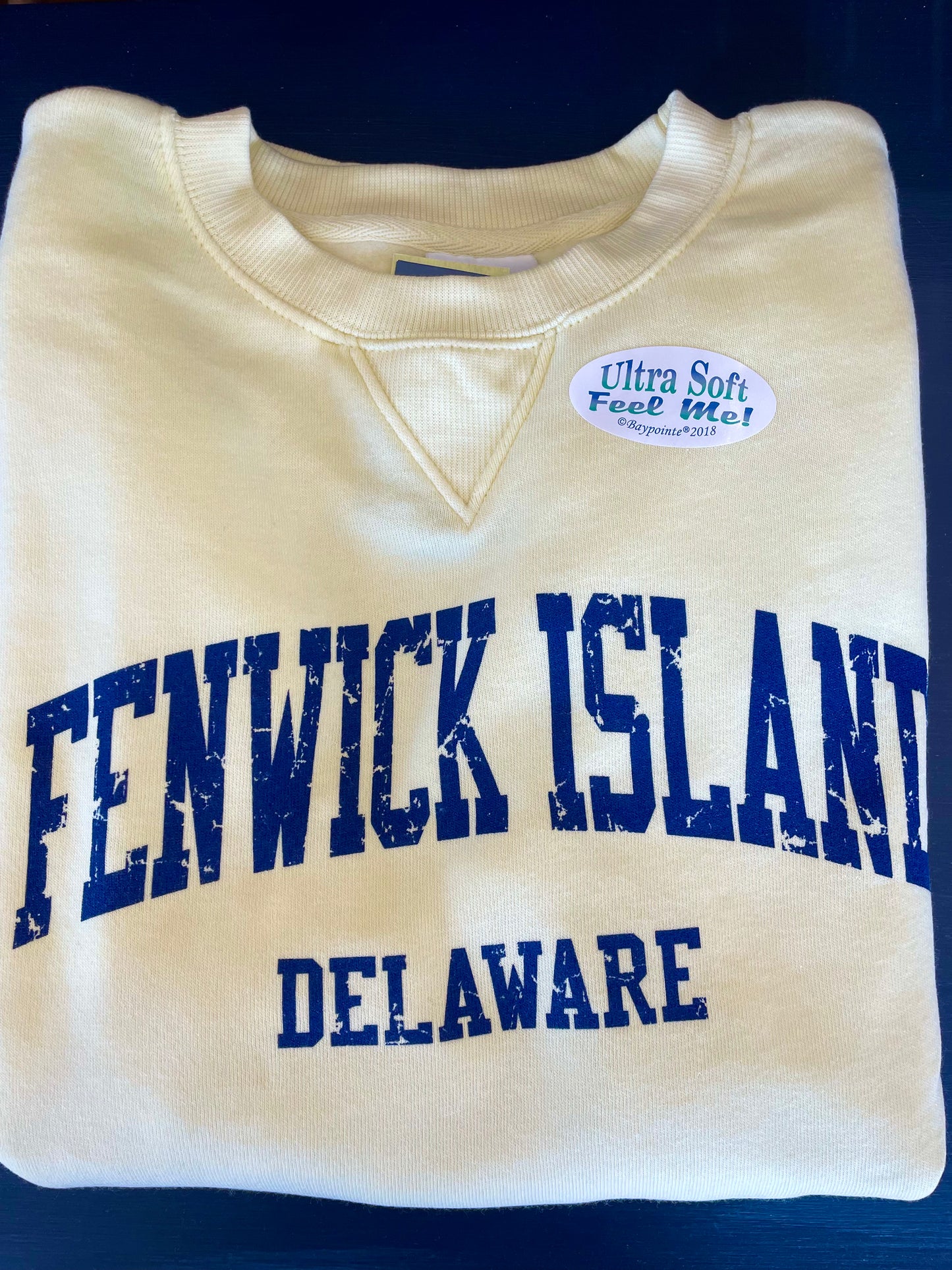Fenwick Island Delaware Crew Neck Sweatshirt