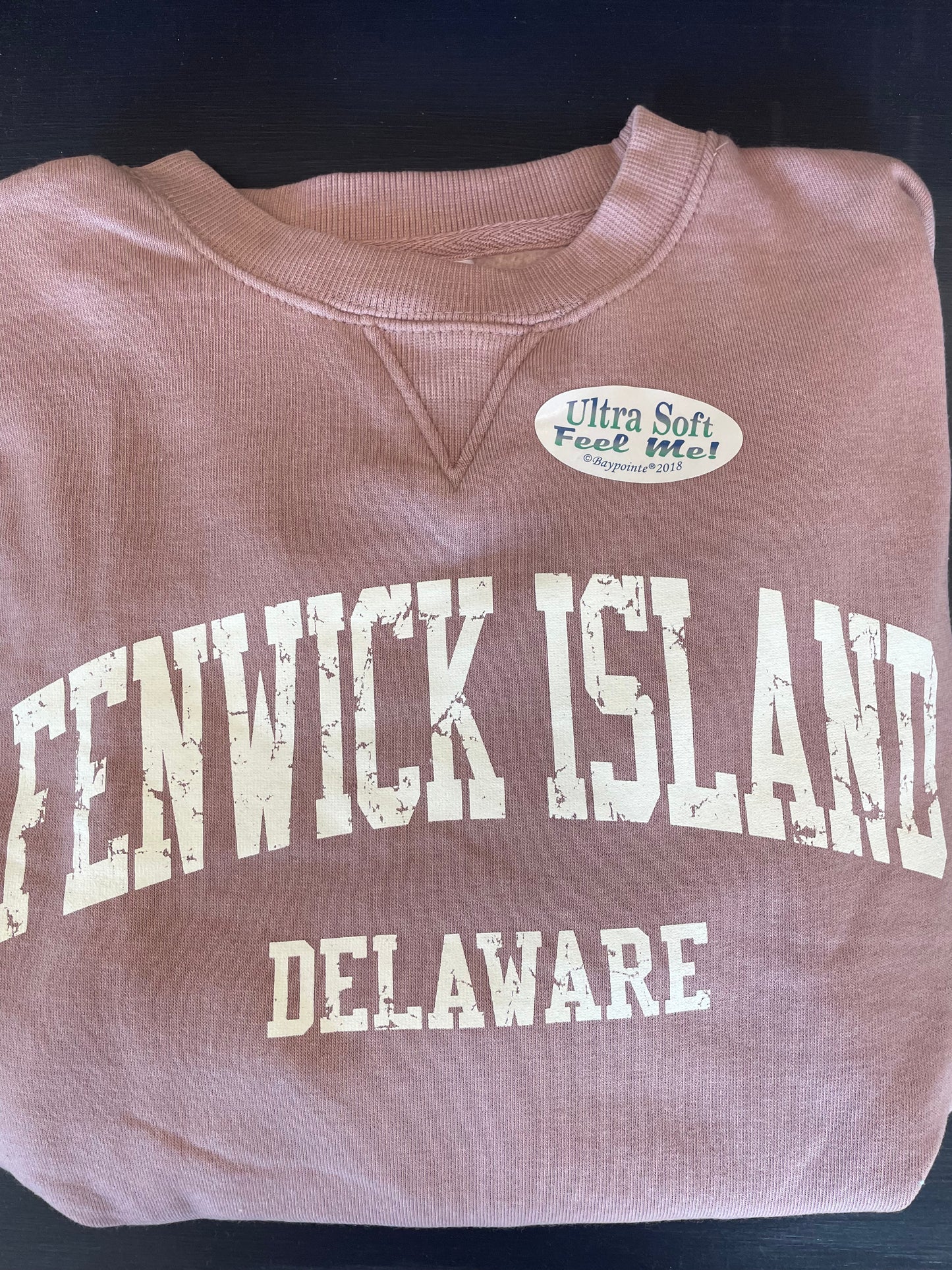 Fenwick Island Delaware Crew Neck Sweatshirt