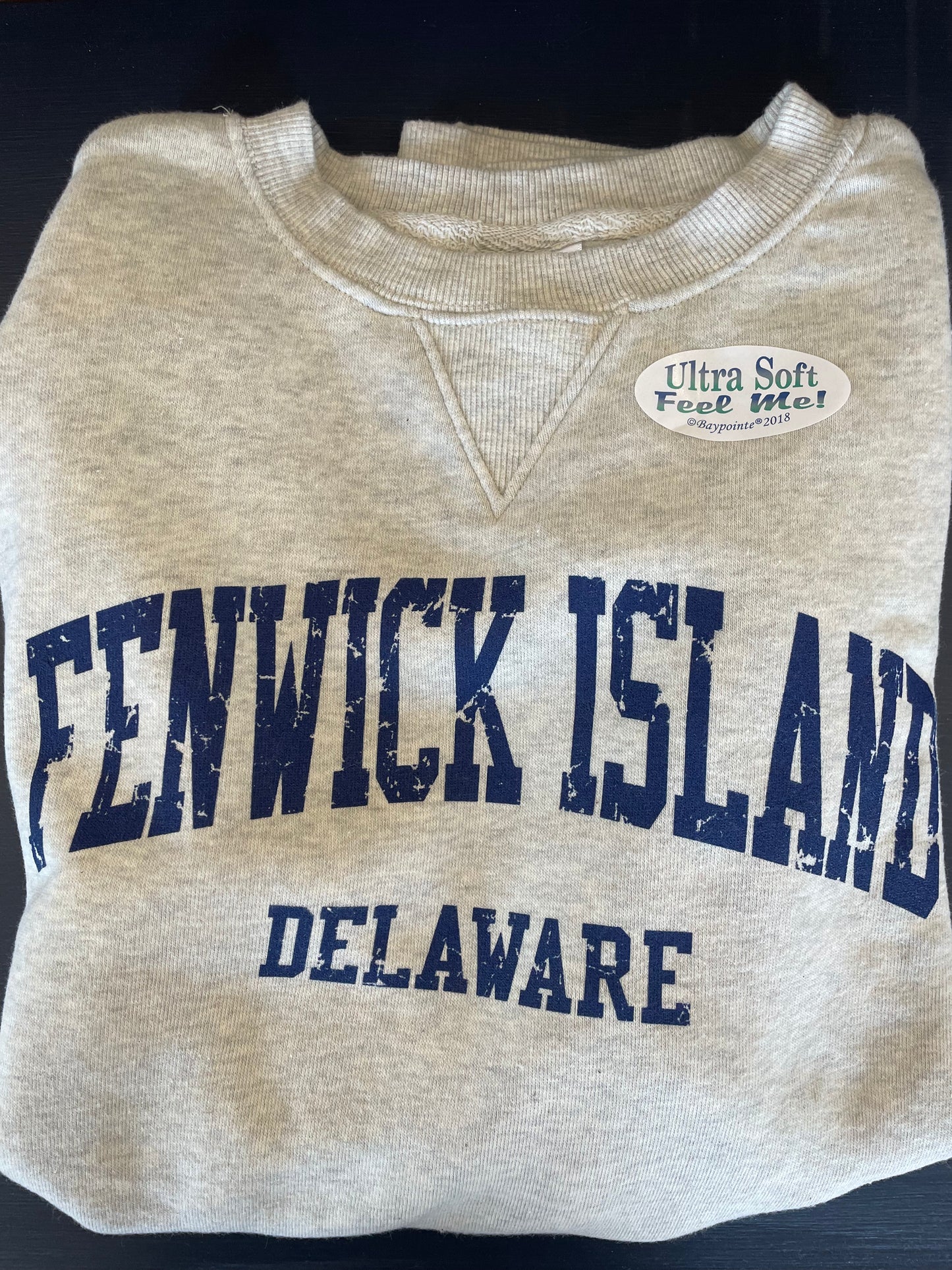Fenwick Island Delaware Crew Neck Sweatshirt