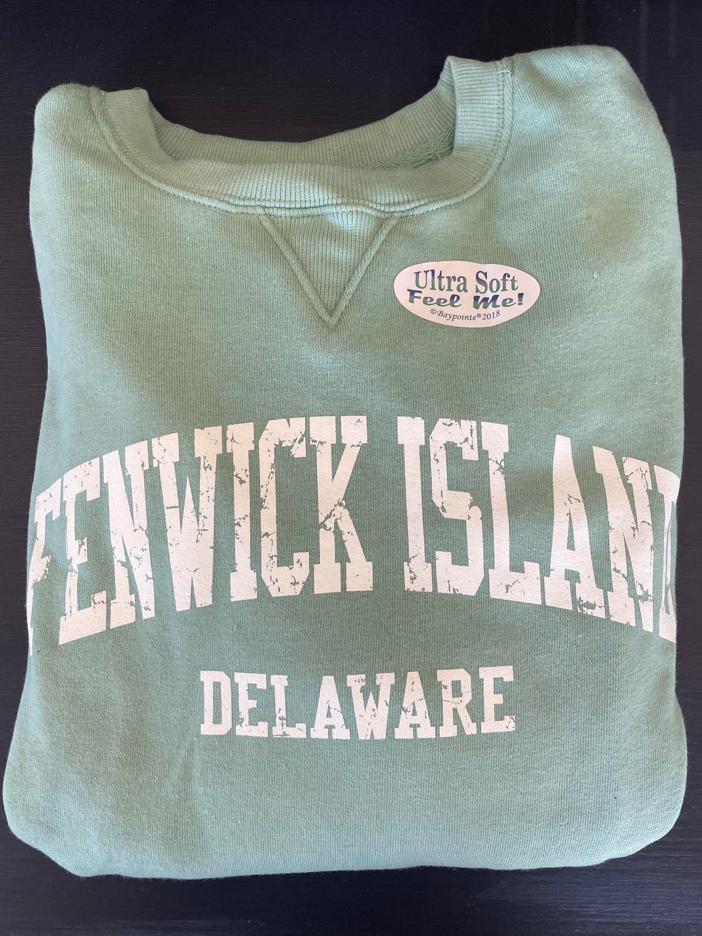 Fenwick Island Delaware Crew Neck Sweatshirt