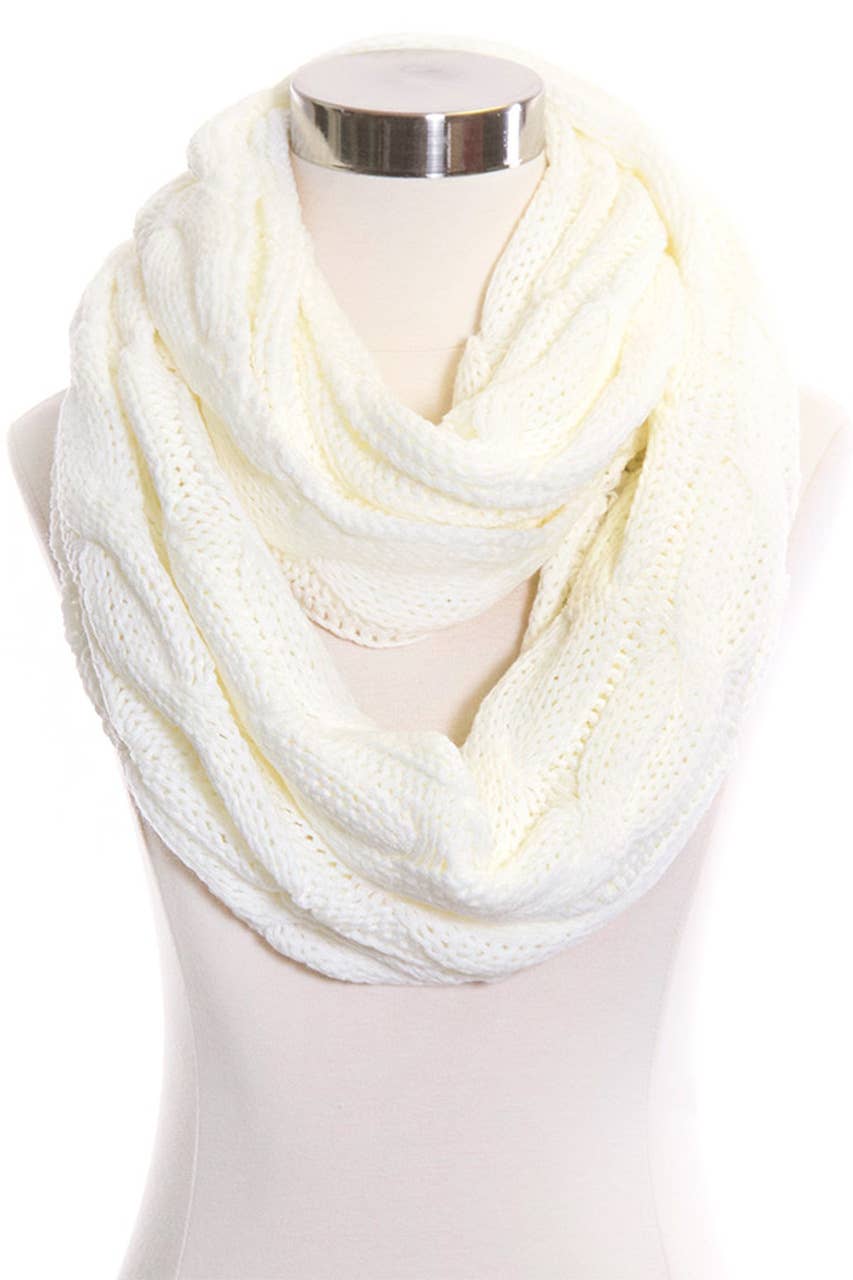 Mustard Knitted Scarf