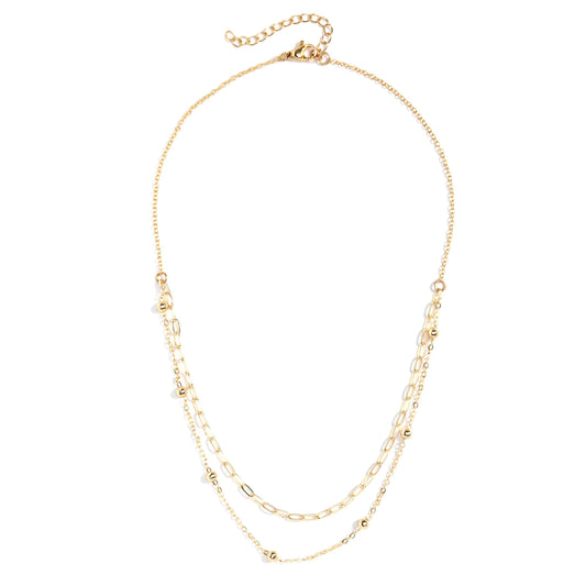 Delicate Double Appeal Necklace