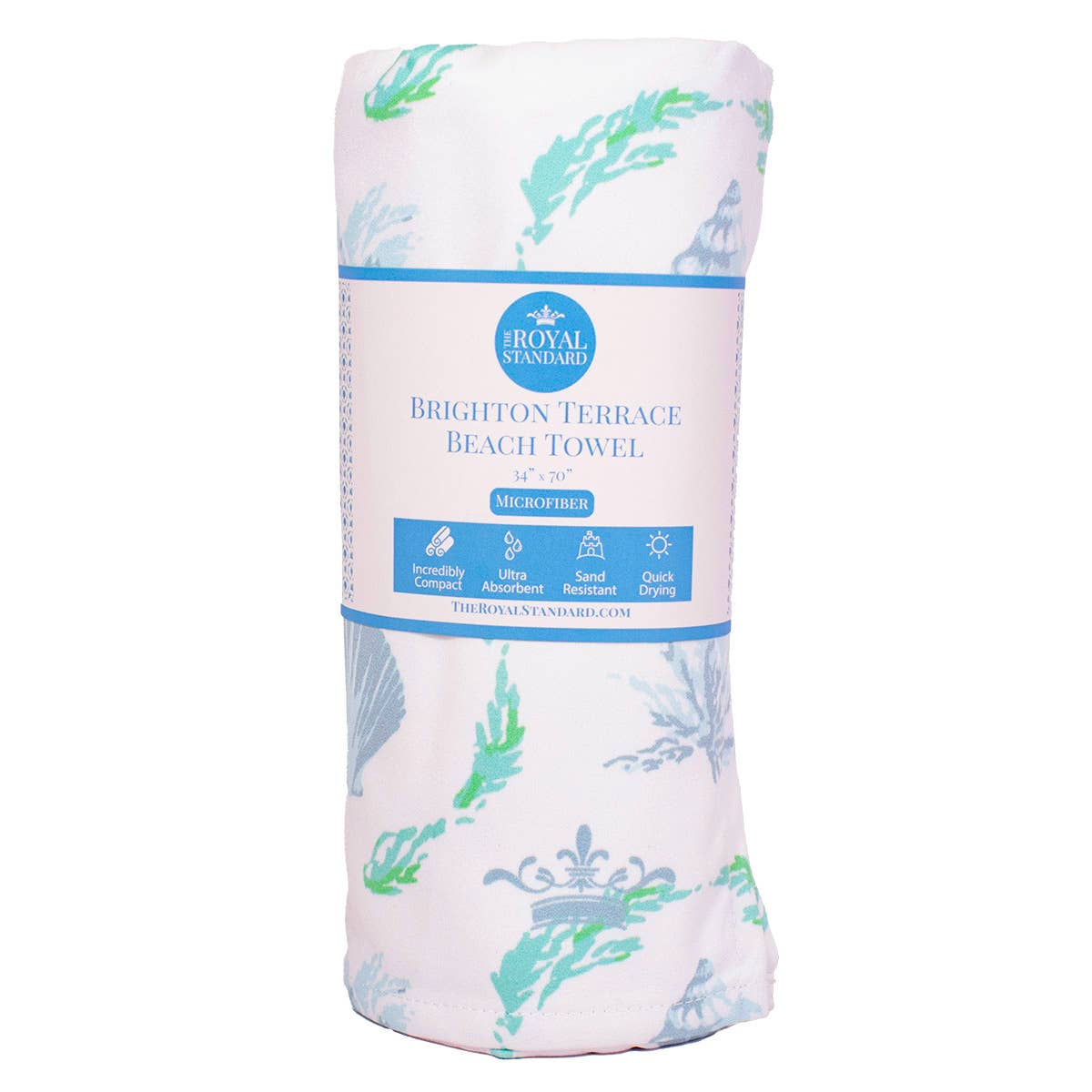 Brighton Terrace Beach Towel Palace/Capri 34x70