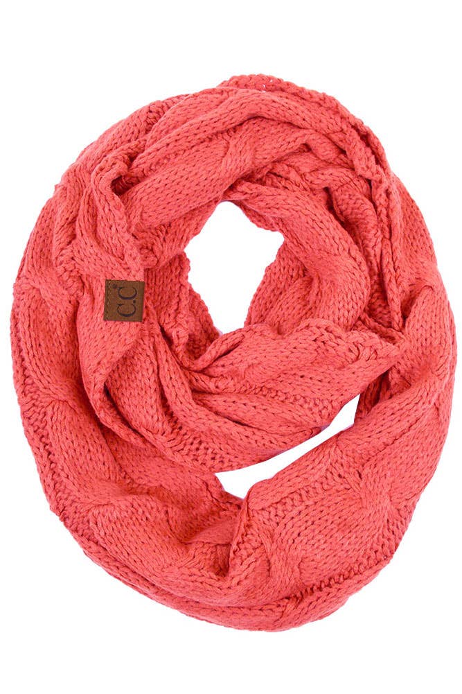 Mustard Knitted Scarf