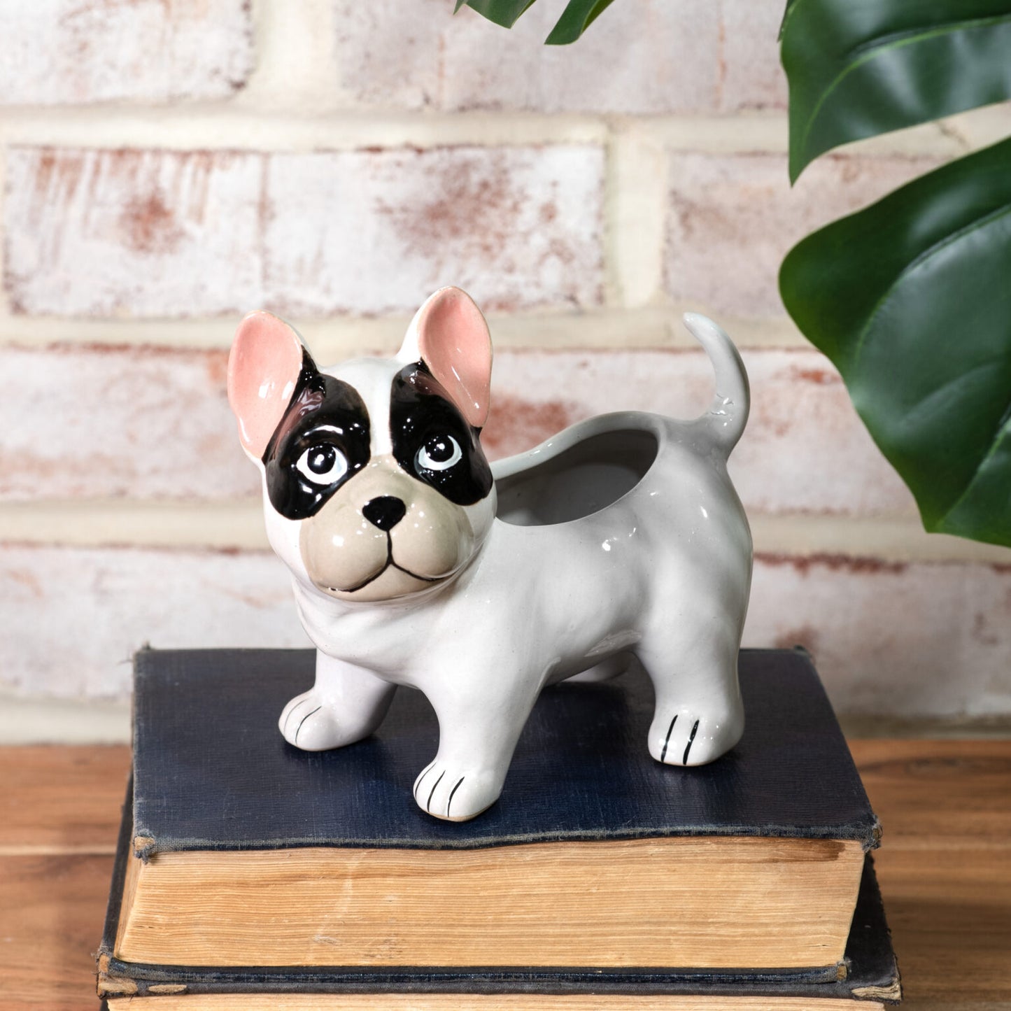 Frenchie Dog Planter