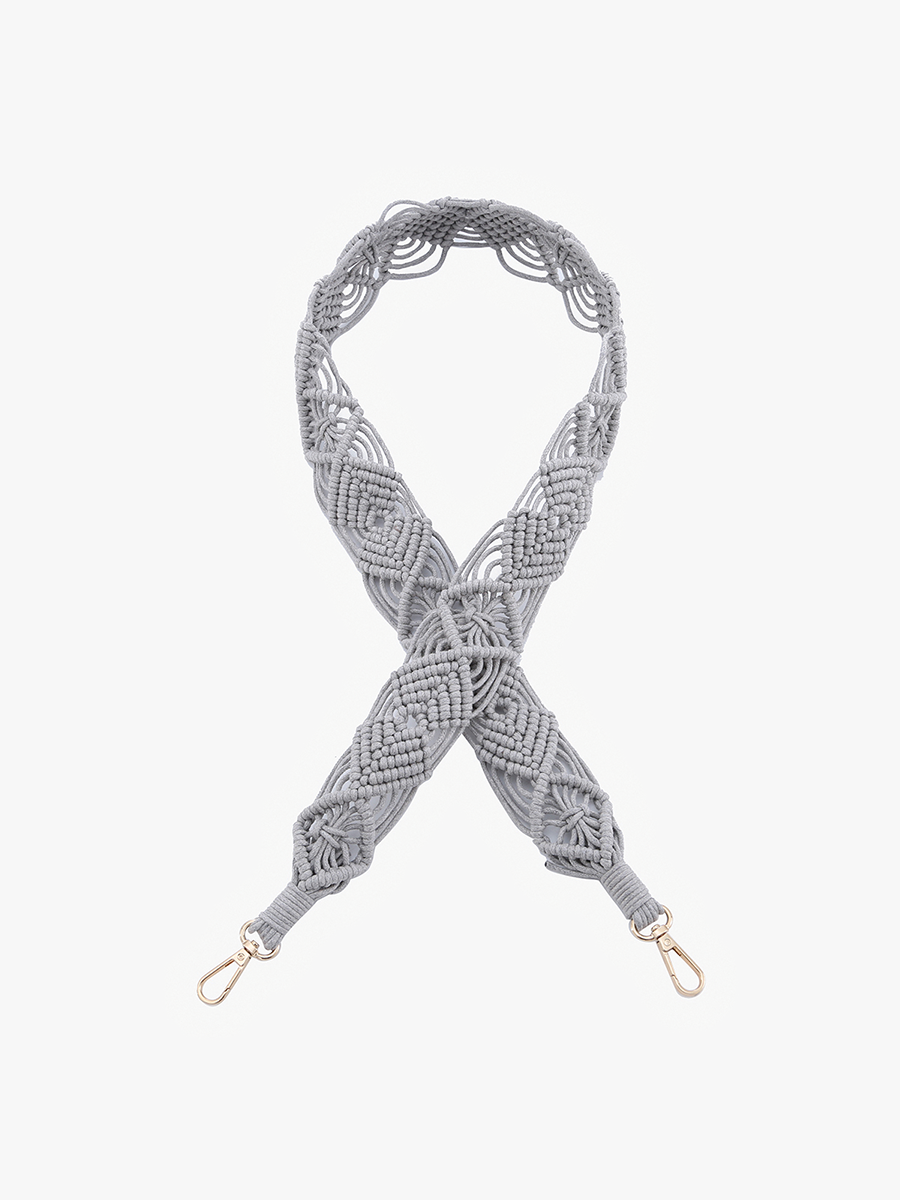 Macrame Guitar Purse Strap by Jen & Co.