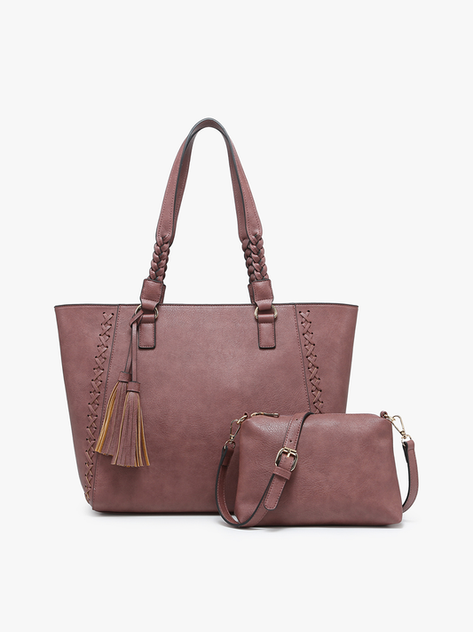 Lisa Structured Tote by Jen & Co.