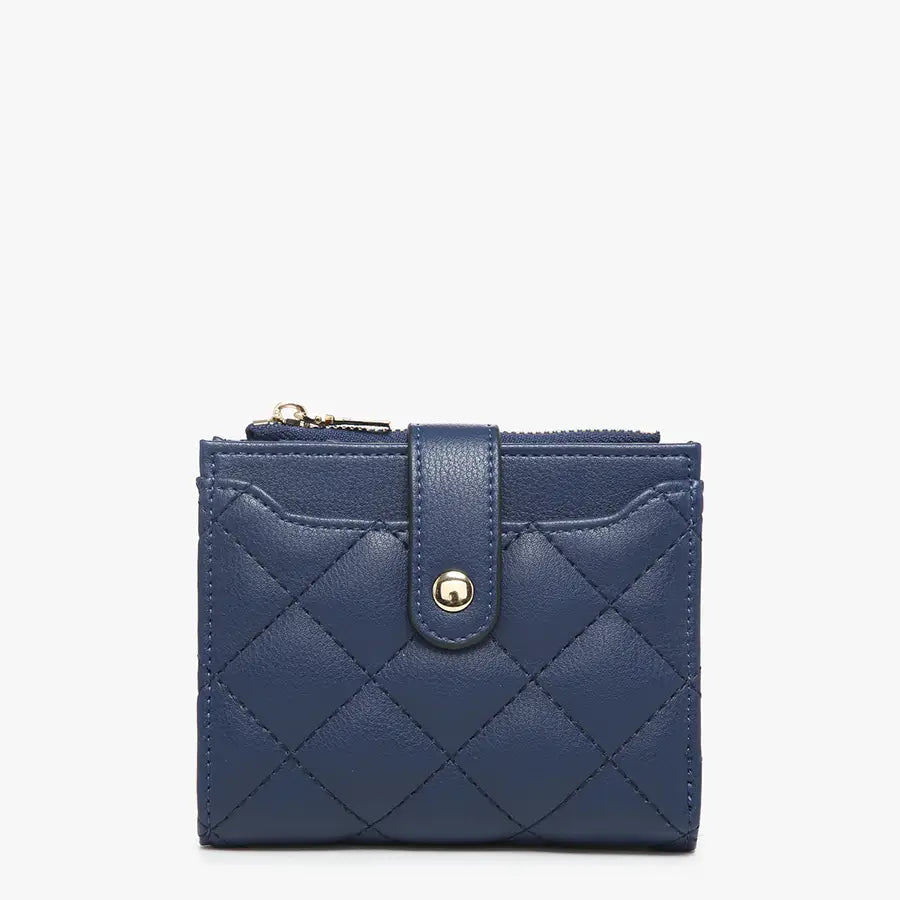 Melody Vegan Quilted Wallet by Jen & Co
