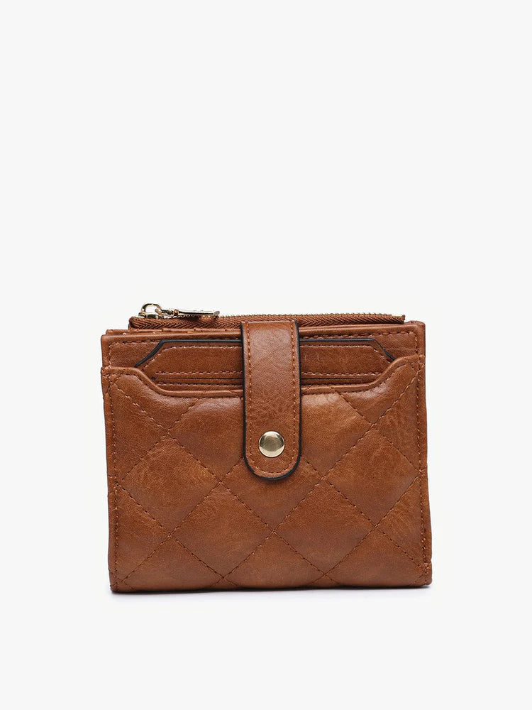 Melody Vegan Quilted Wallet by Jen & Co