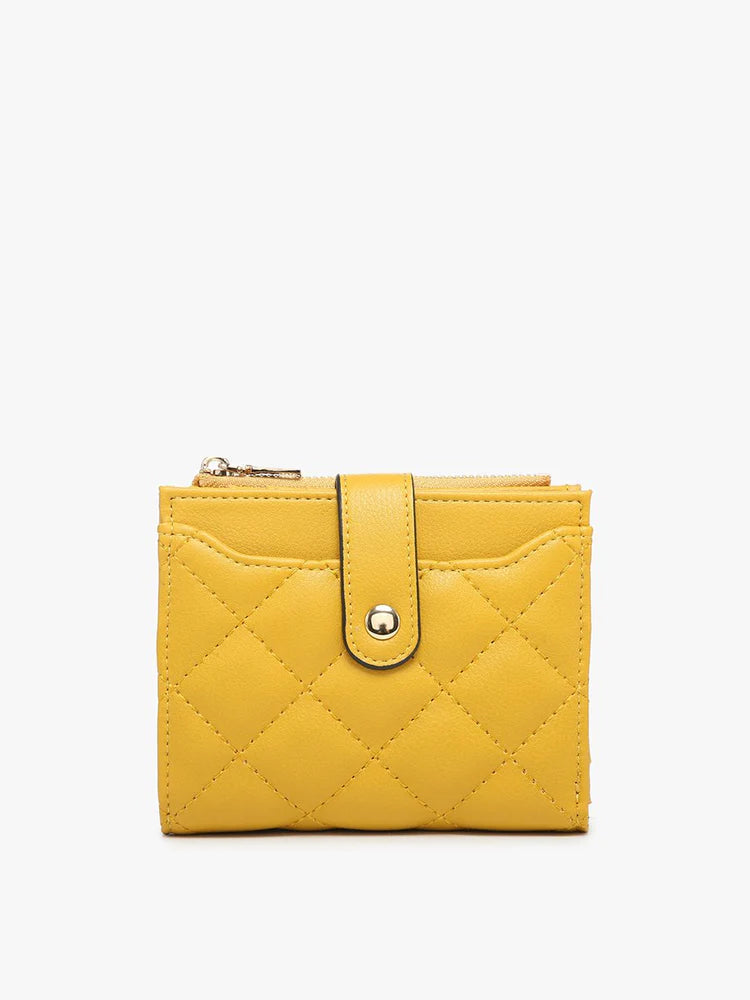 Melody Vegan Quilted Wallet by Jen & Co