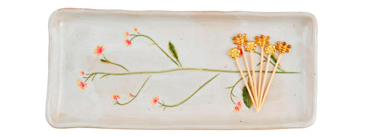 Orange Flower Everything Toothpick Set