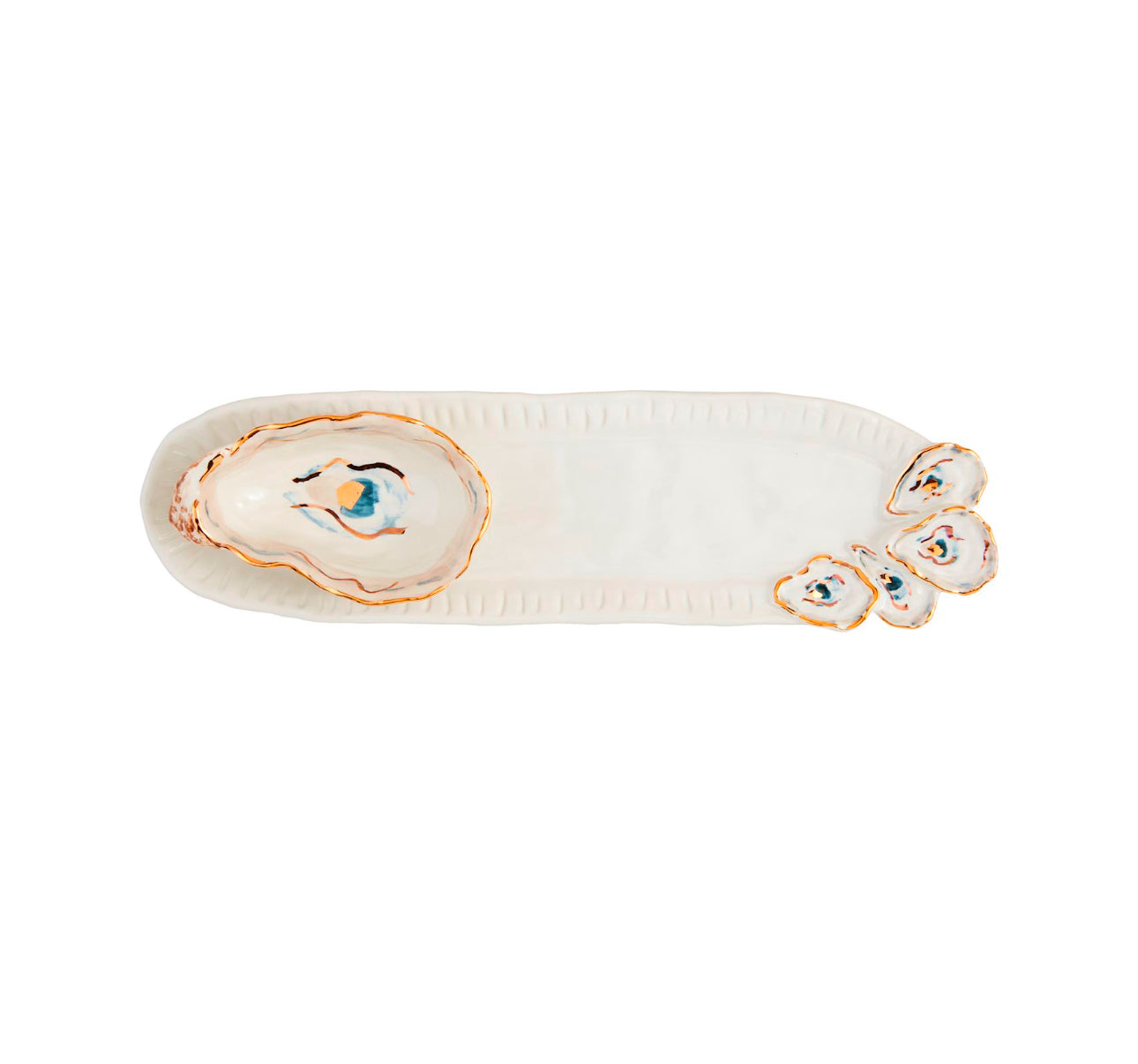 Oyster Tray & Dip Set