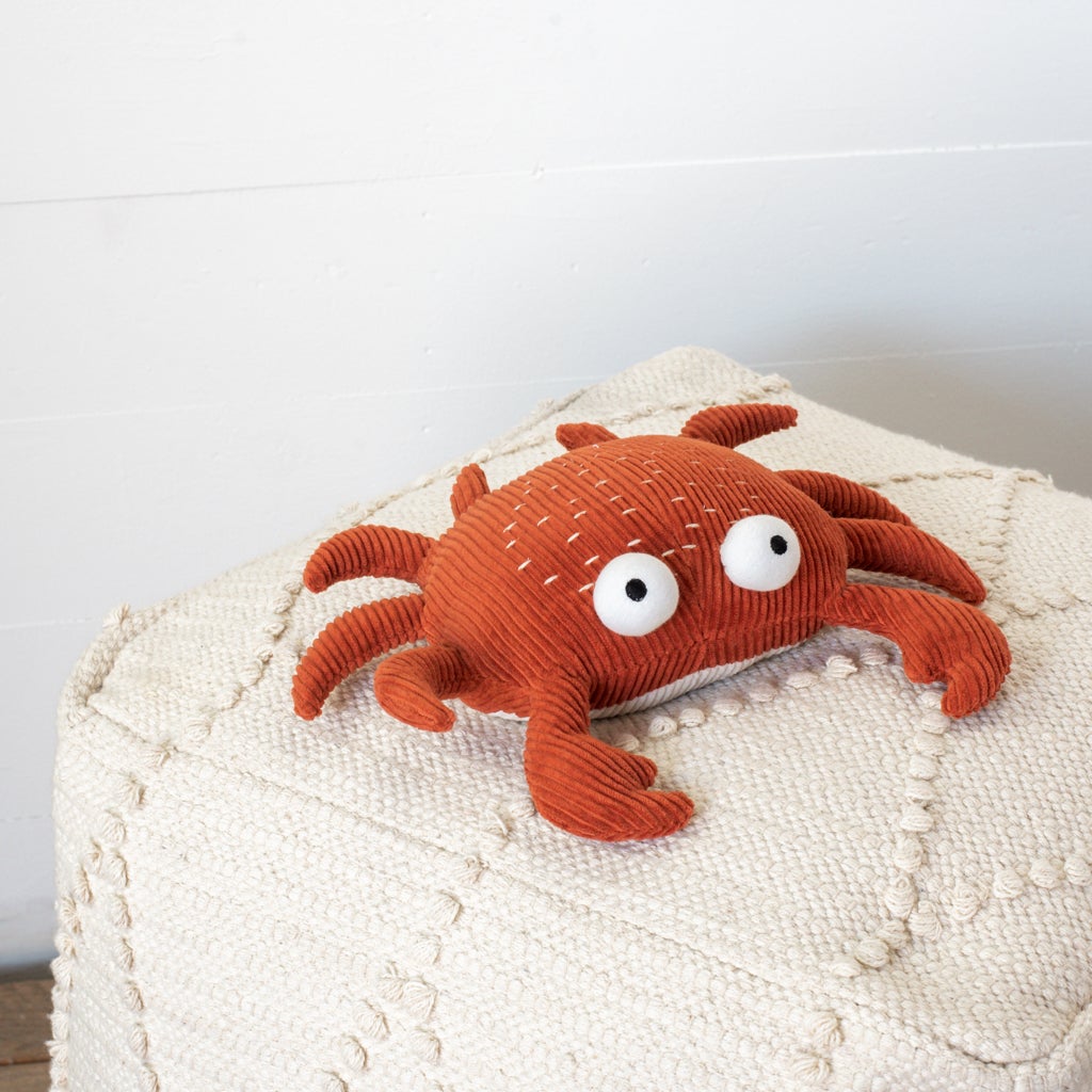 Red Corduroy Crab