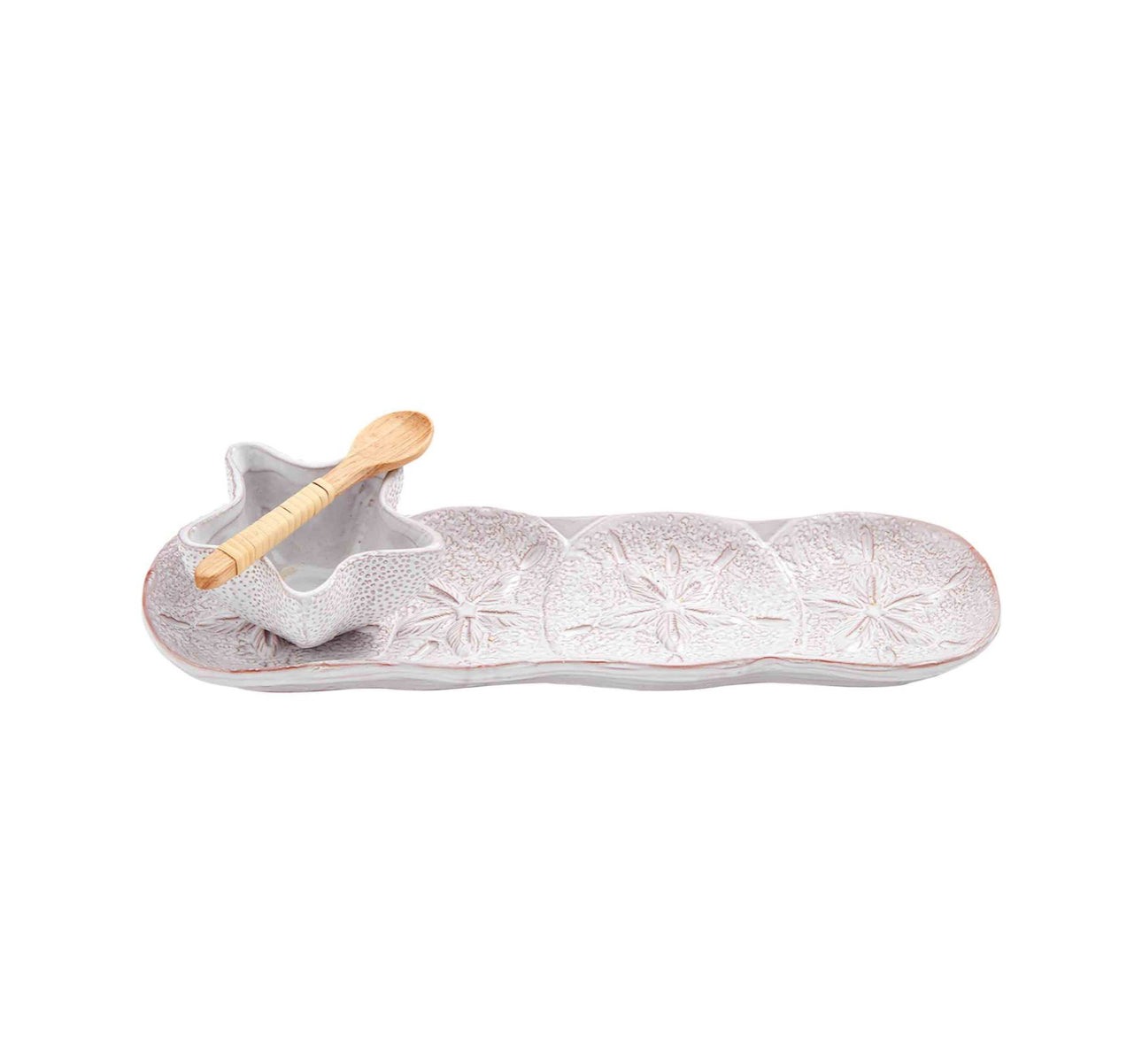Sand Dollar Tray Dip Set