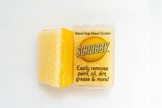 Lemon Scrubby Sponge