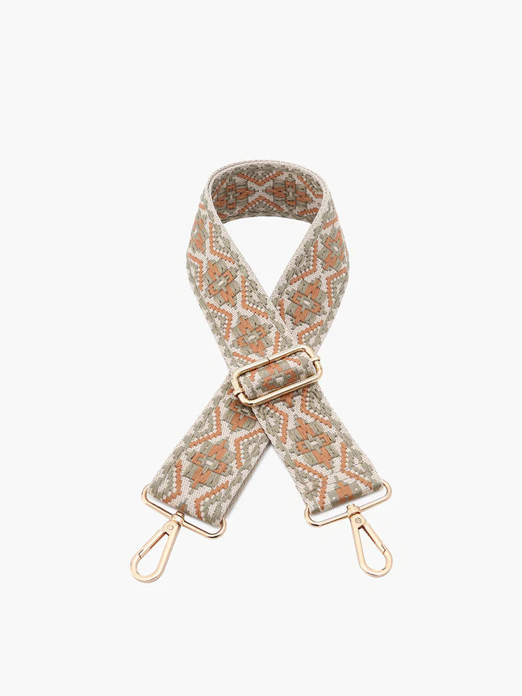 Tribal Guitar Purse Strap by Jen & Co.