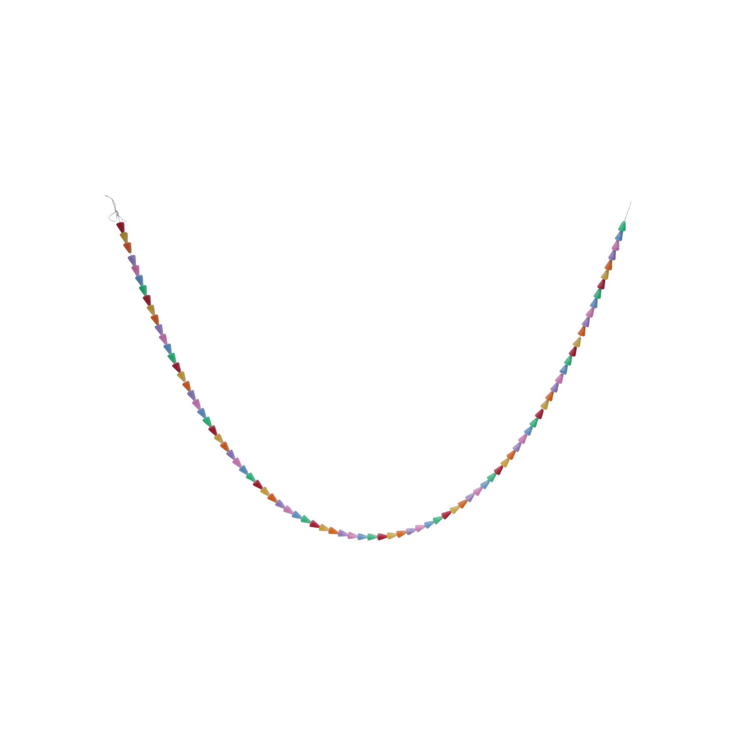 72"L x 3/4"H Plastic Gumdrop Garland, Multi Color