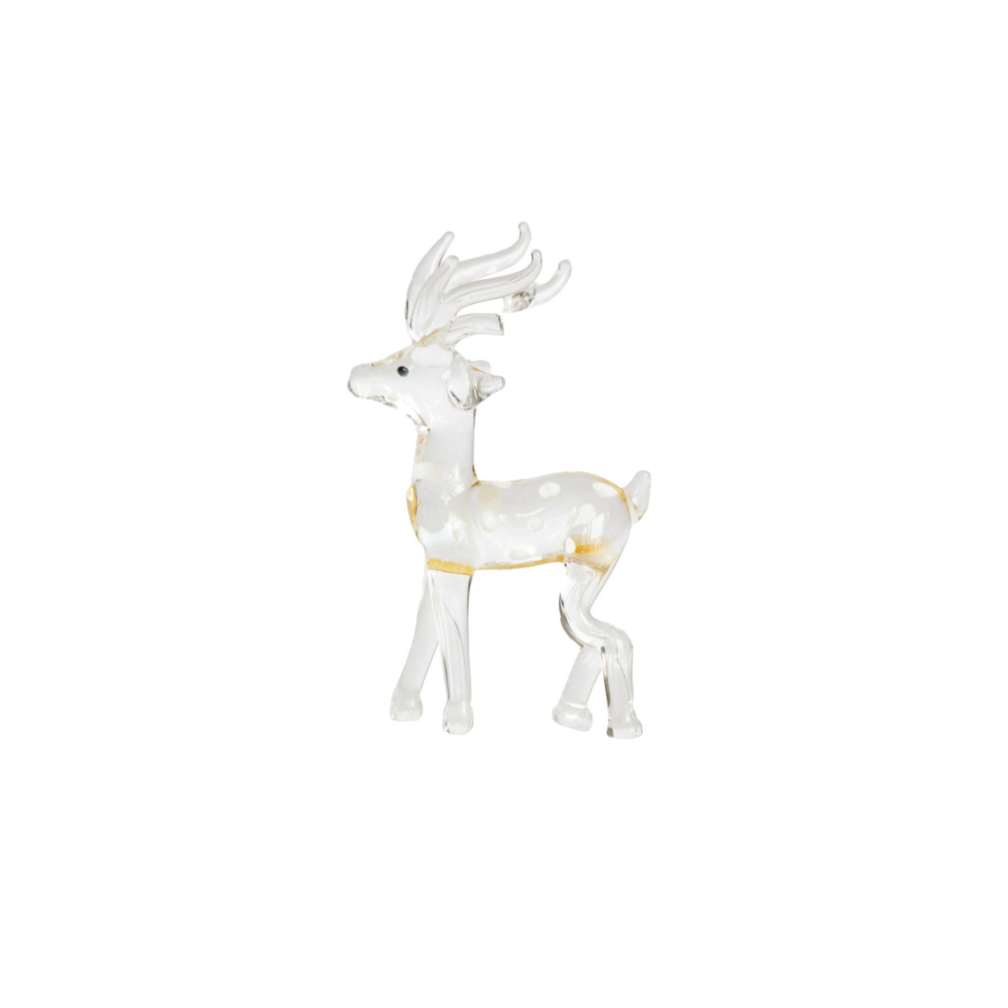 Hand-Blown Art Glass Deer
