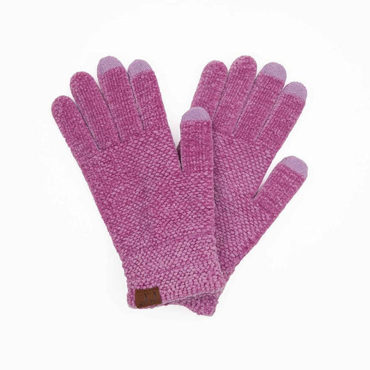 Lavender C.C Eco Friendly Chenille Gloves