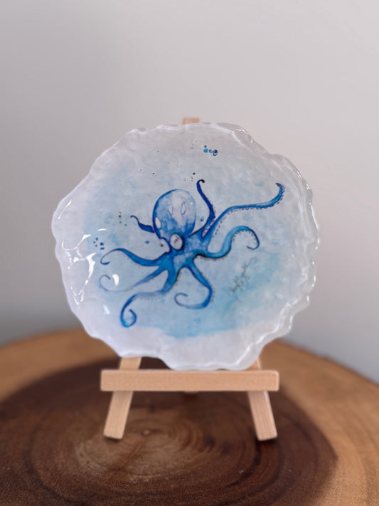 Octopus 5" Trinket Dish from C.Zapata Art