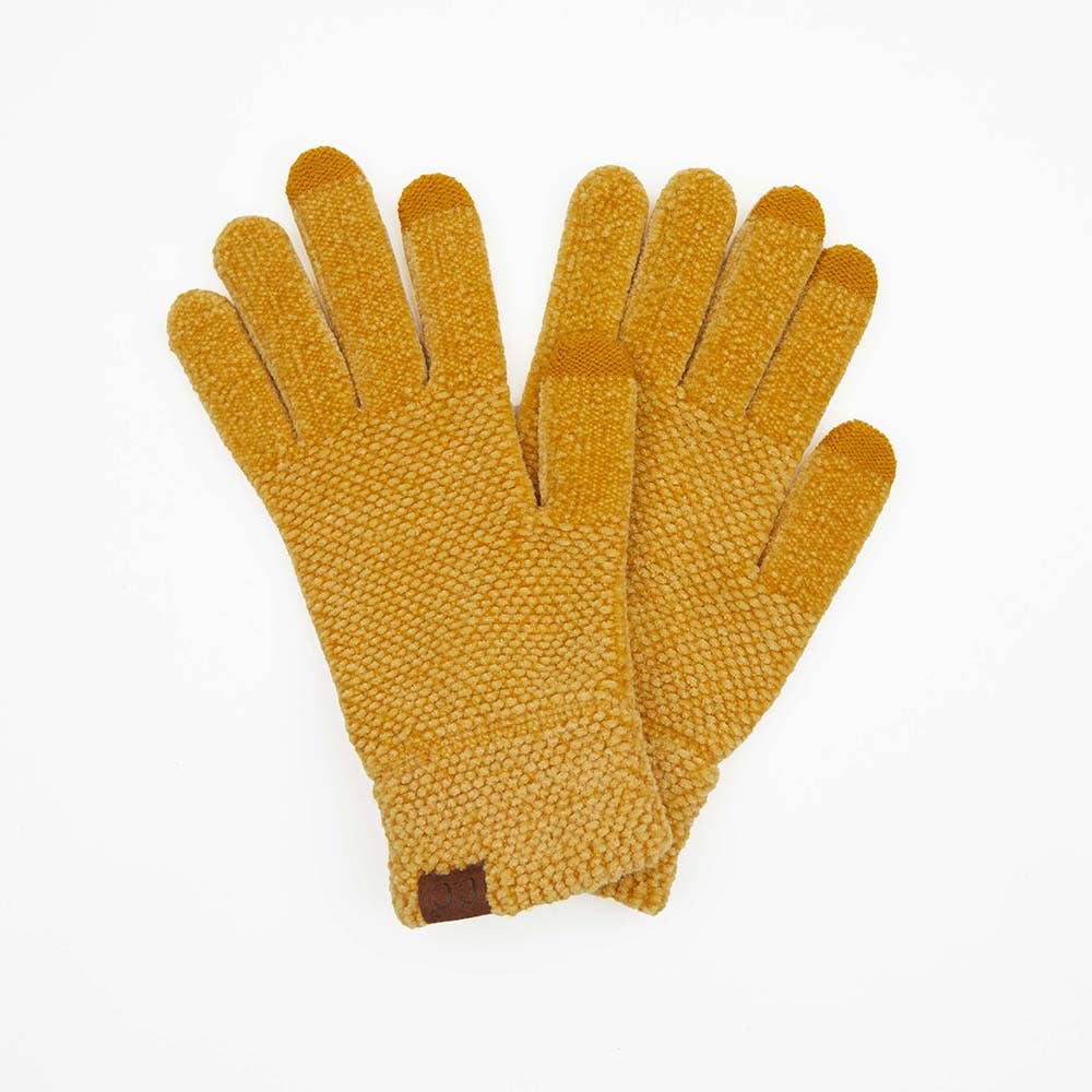 Taupe C.C Eco Friendly Chenille Gloves
