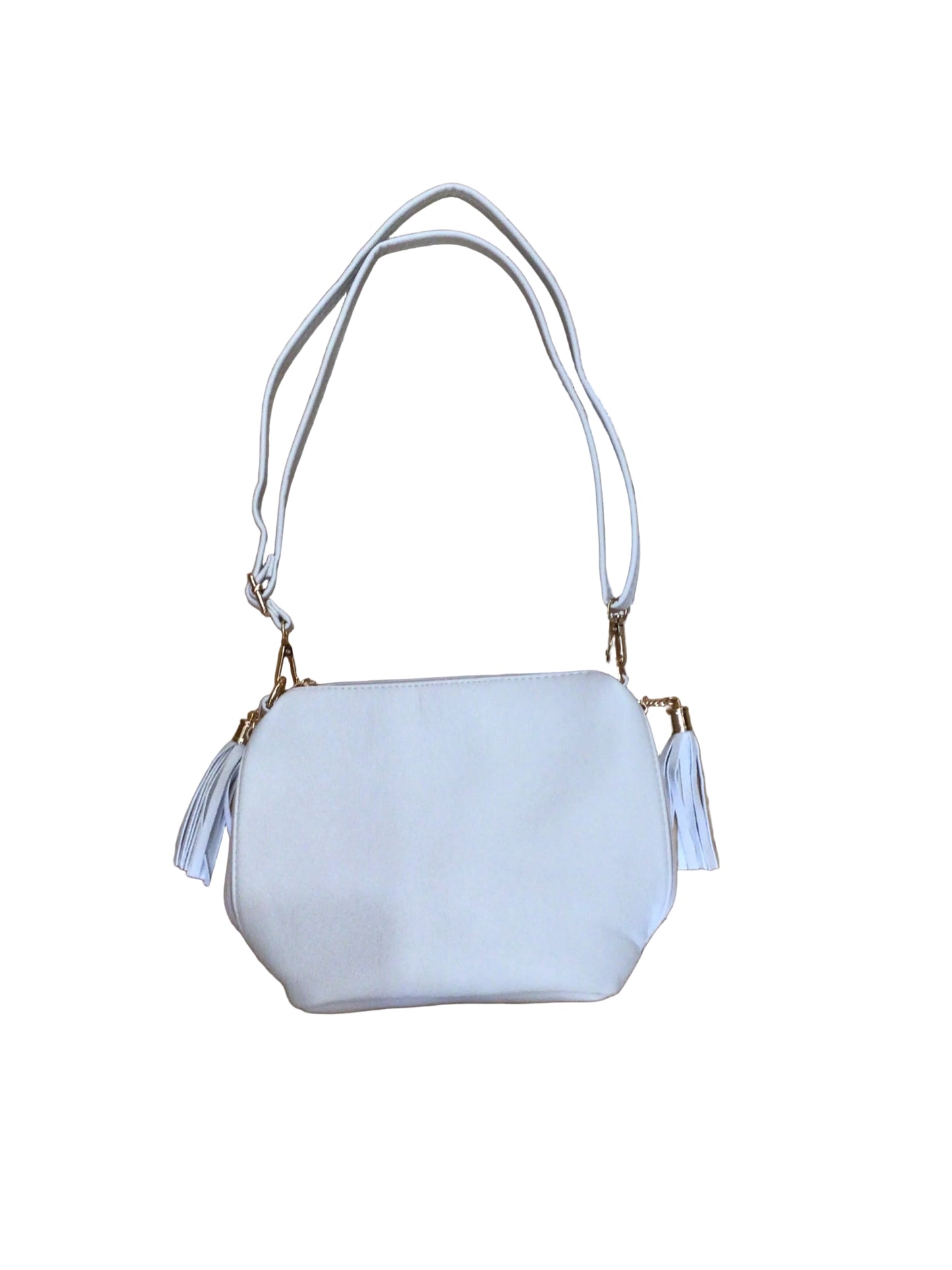 Dylan Crossbody w/ 2 Side Tassel Zippers