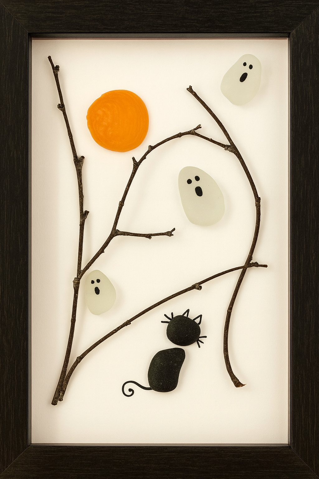 🐈‍⬛ Seaglass Art Class with The C Glass Sisters! 🌊 Friday Oct. 10th (10:30-Noon)