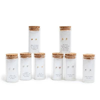 Message in a Bottle Earring Collection