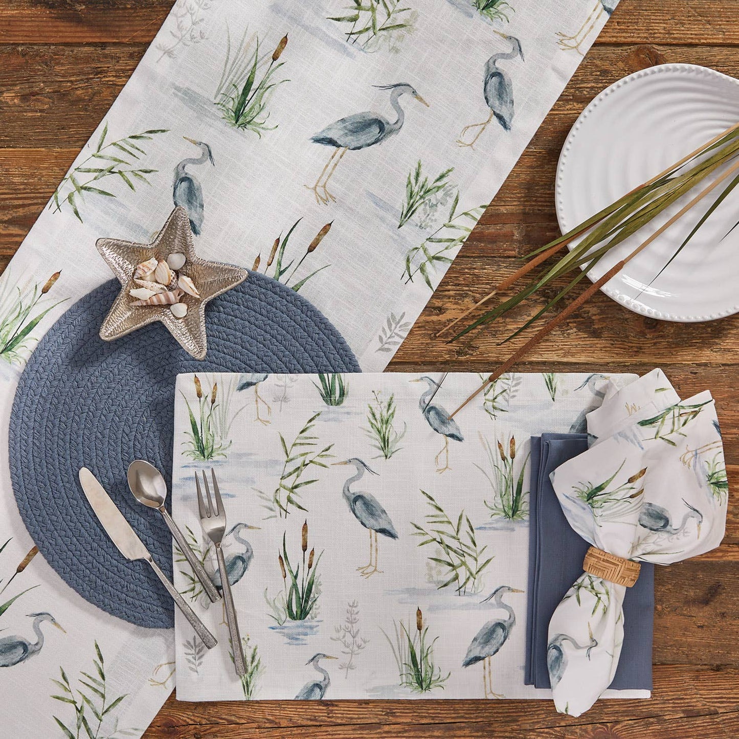 Blue Heron Napkin