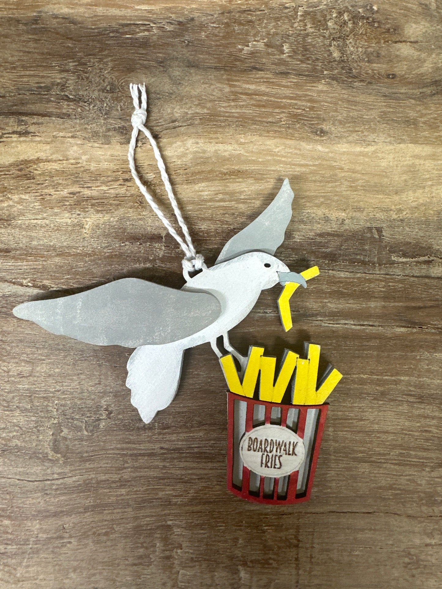 Seagull French Fry Ornament
