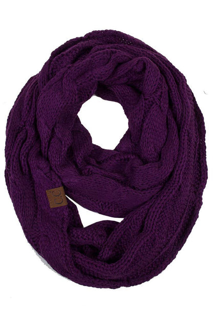 Peanut Beige Knitted Scarf