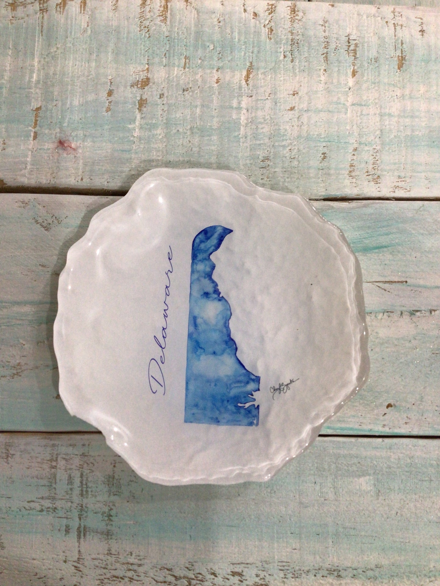 Delaware 5" Trinket Dish from C.Zapata Art