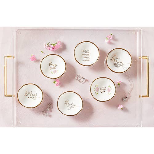 Jewelry Dish - Flower Girl