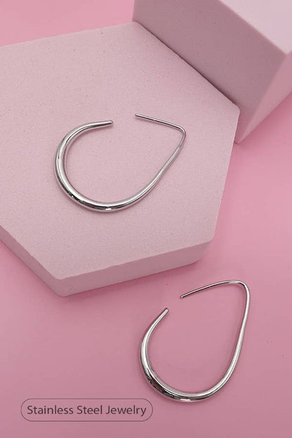 Oval Hoops