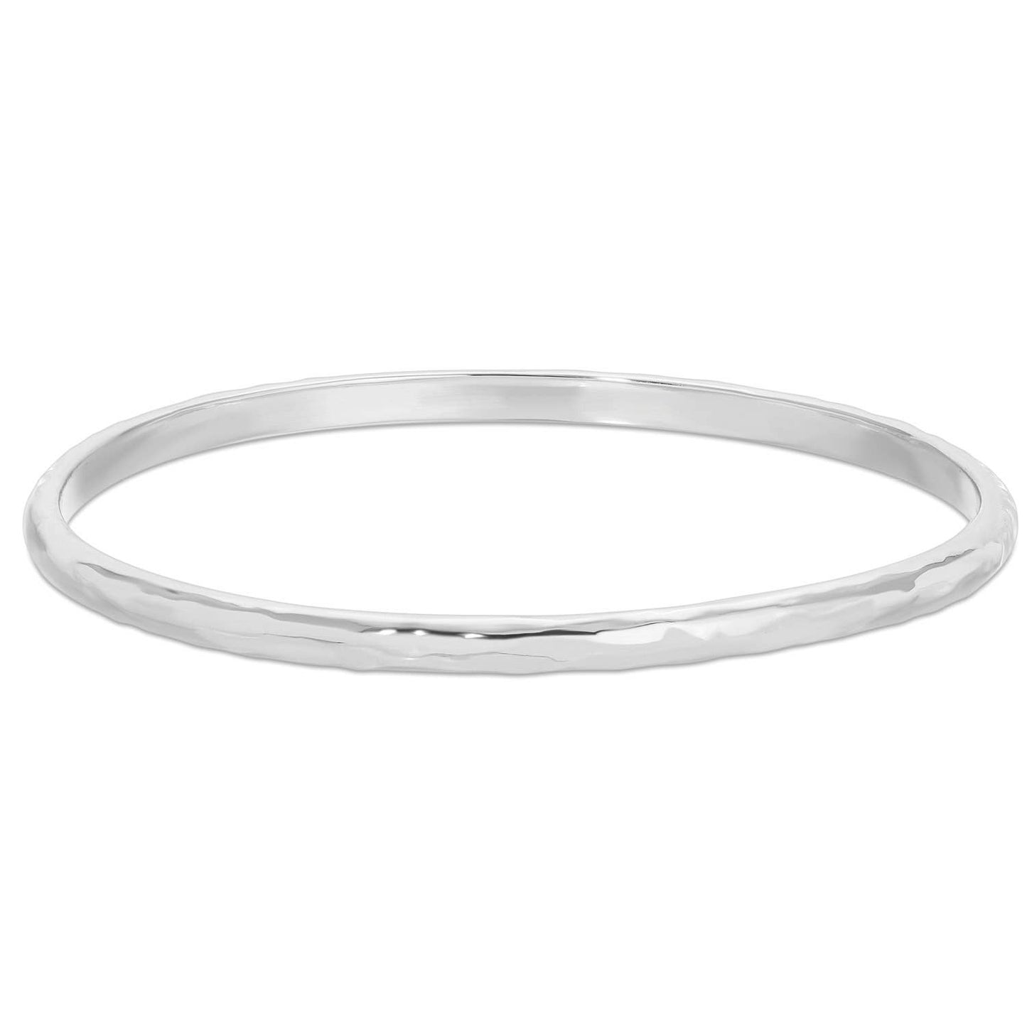 Silver Textured Bangle