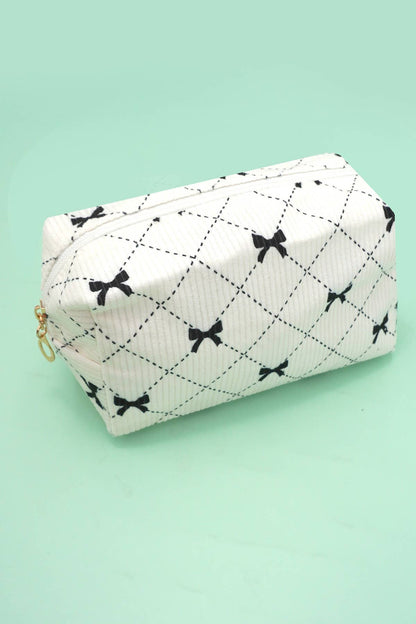 Bow Cosmetic Pouch