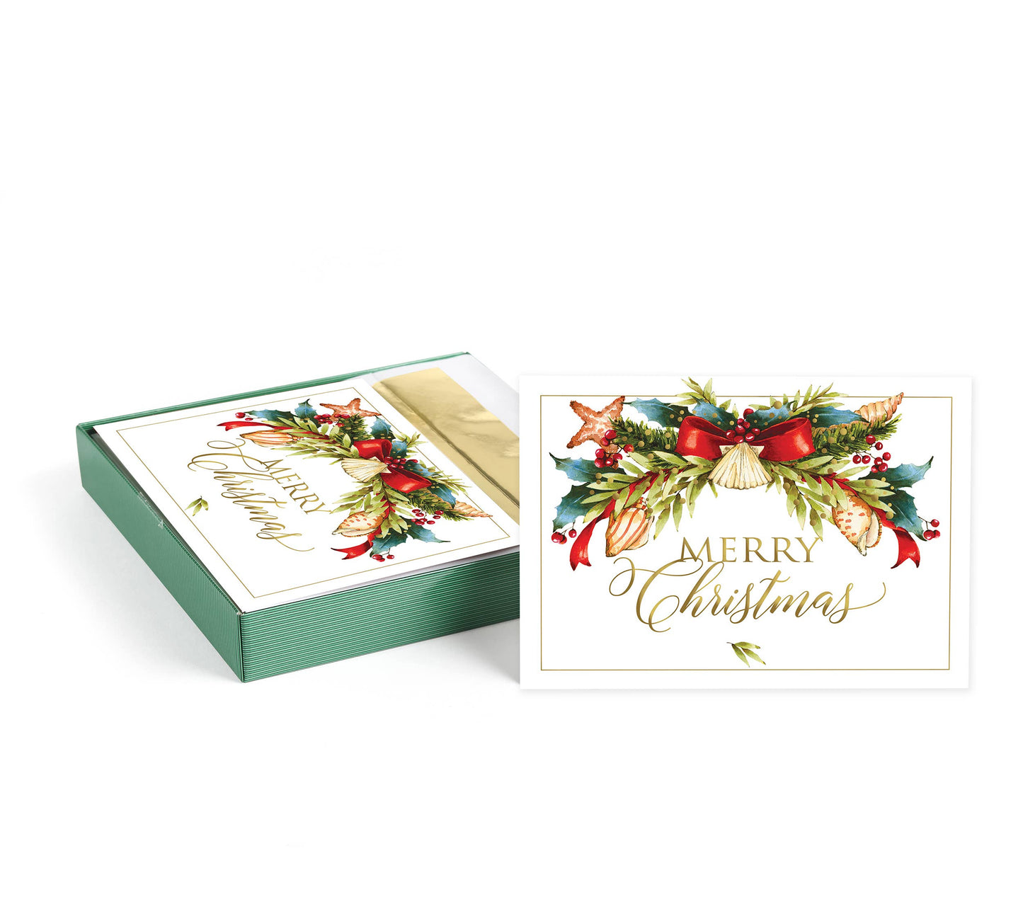 Seaside Swag Boxed Holiday Cards