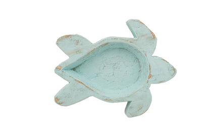 Seaside Blue Sea Turtle Dough Bowl Lg