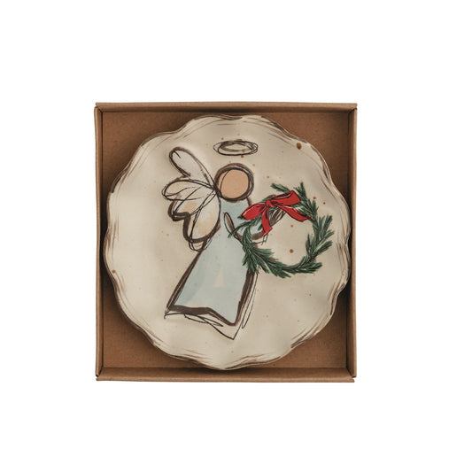 Angel Tidbit Plate
