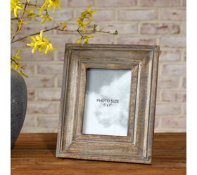 7x5 Natural Wood Photo Frame