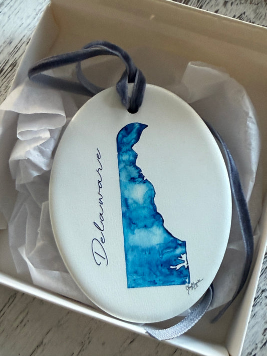 Delaware Ornament