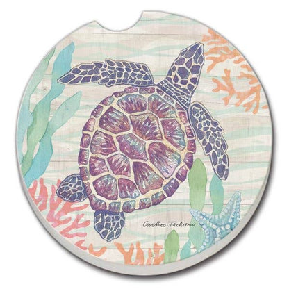 Salt and Sea Absorbent Stone Car Coaster 1 Pk