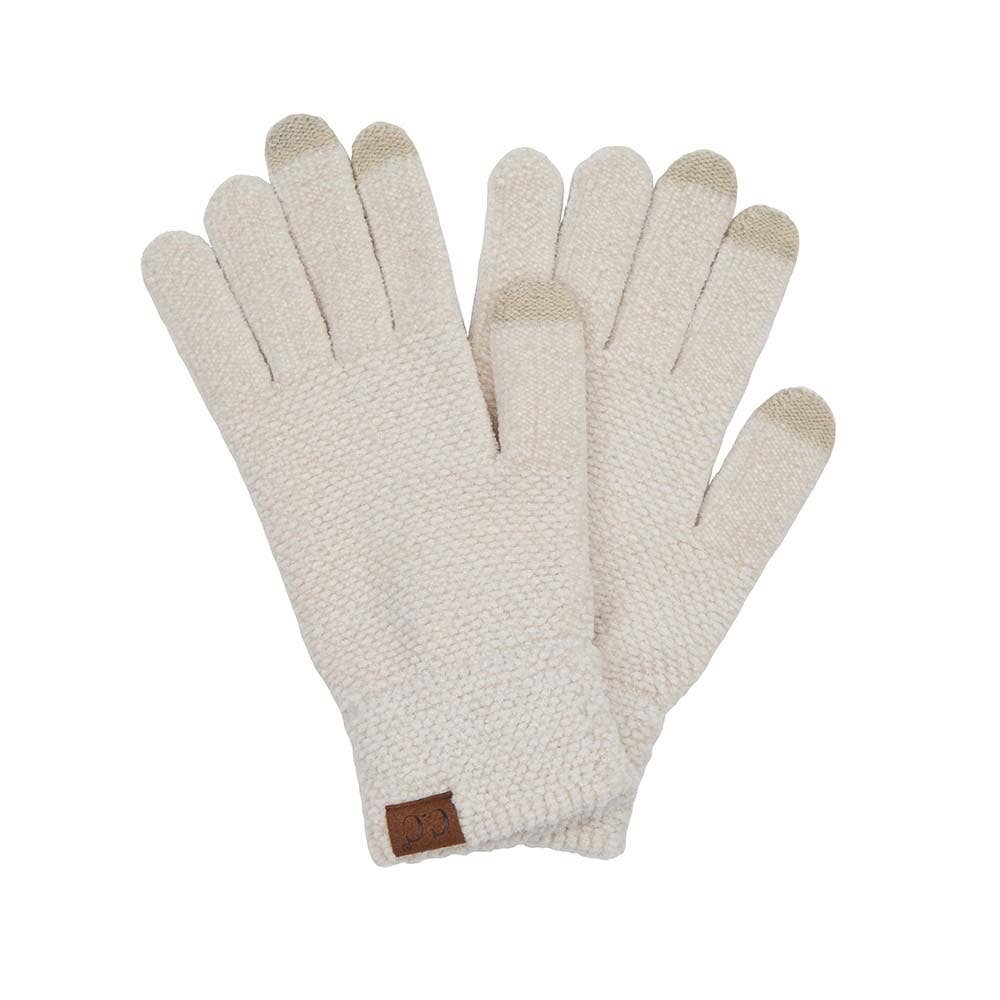 Nude C.C Eco Friendly Chenille Gloves