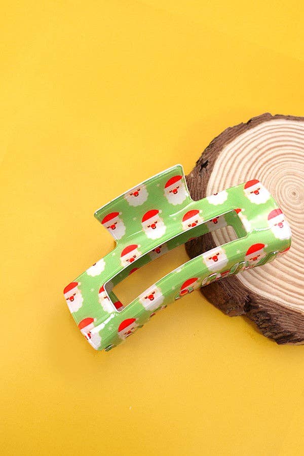 Holiday Jumbo Hair Claw